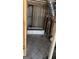 Under construction bathroom features bathtub, tile flooring, and exposed plumbing at 8828 Patricia Rose, Douglasville, GA 30134