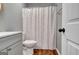A bathroom features modern fixtures, and a shower and tub combination at 15 Riverside Pkwy, Sharpsburg, GA 30277