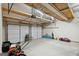 Spacious three-car garage with ample storage and work space at 5760 Winding Lakes Dr, Cumming, GA 30028
