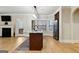 Well-equipped kitchen with stainless steel appliances, a center island, and plenty of natural light at 5760 Winding Lakes Dr, Cumming, GA 30028