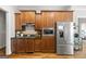 Updated kitchen with stainless steel appliances and custom cabinets at 237 Highcrest Dr, Acworth, GA 30101