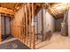 Unfinished basement showing framing, utilities and concrete floor at 372 River Point Dr, Mcdonough, GA 30252