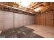 Spacious unfinished basement with exposed ceiling and concrete floor at 372 River Point Dr, Mcdonough, GA 30252