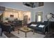 Open-concept floor plan with living room flowing into the eat-in kitchen at 808 Covered Bridge Rd, Covington, GA 30016