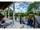 Scenic deck view showcasing calm lake waters and boat docks, providing a peaceful ambiance and beautiful waterfront living at 1295 Heritage Dr, Villa Rica, GA 30180