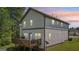 View of the two-story home featuring a wooden deck and siding at 5237 Halcyon Ct, Morrow, GA 30260