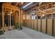Unfinished basement showcasing the framed layout with utilities and concrete flooring at 1341 Huey Rd, Douglasville, GA 30134