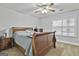 Bedroom featuring carpet flooring, natural light, and traditional furnishings at 1234 Coweta Heard Rd, Hogansville, GA 30230