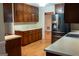 Kitchen featuring stainless steel appliances, ample cabinet space, and laminate countertops at 8039 Woods Ln, Jonesboro, GA 30236