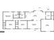 Layout of a home displaying bedrooms, bathrooms, living room and kitchen at 11953 Brown Bridge Rd, Covington, GA 30016