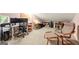 Attic space has comfortable seating, desk and computer and natural light at 2364 Woodside Way, Atlanta, GA 30341