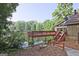 This cozy deck offers scenic waterfront views, perfect for relaxation and enjoying the outdoors at 783 Lost Creek Cir, Stone Mountain, GA 30088