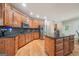 Kitchen featuring granite countertops, stainless steel appliances, and an island for food preparation at 1979 Alcovy Shoals Blf, Lawrenceville, GA 30045