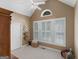 Bright room with vaulted ceilings, large window, and extra space for any use at 1466 Lake Forest Ln, Mcdonough, GA 30253