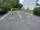 Assigned parking spaces with building number painted for easy identification at 237 Country Club Dr, Jonesboro, GA 30238