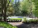 Outdoor tennis court with well-maintained landscaping and surrounding greenery in a desirable community at 3108 Westchester Ne Rdg, Atlanta, GA 30329
