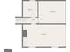 Basement floor plan features a garage, a storage room, and a room off the hallway at 40 Derby Country Dr, Ellenwood, GA 30294