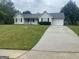 Charming single-story home with green lawn, driveway and attached garage at 248 Fern Ct, Hampton, GA 30228