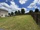 Spacious backyard with a wooden fence creating a private outdoor space at 1369 Star Water Dr, Lawrenceville, GA 30045