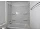 Bathroom shower and tub combination at 50 Caroline Ave, Stockbridge, GA 30281