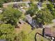 Aerial view of the property in a wooded area at 6942 Cottonwood Trl, Riverdale, GA 30296