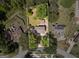 Aerial view of the property with a large backyard at 6942 Cottonwood Trl, Riverdale, GA 30296