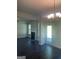 Inviting living room featuring a fireplace and access to the backyard at 1151 Park Center Nw Cir, Austell, GA 30168
