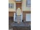 Close up of the home's front door and entry way at 213 Bonnie Sue Dr, Villa Rica, GA 30180