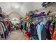 Spacious walk-in closet with ample shelving and clothing racks offering plenty of storage at 1120 Twin Bridge Ln, Peachtree City, GA 30269