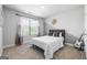 Bedroom with large window and gray/white theme at 150 Gadson Dr, Fayetteville, GA 30214