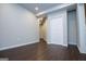 Finished basement space featuring neutral paint and modern vinyl flooring at 137 River Birch Dr, Carrollton, GA 30116