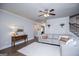 Cozy living room with a comfortable sofa, hardwood floors and neutral decor at 137 River Birch Dr, Carrollton, GA 30116