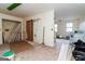 View of the unfinished interior featuring a window with visible bare studs at 8005 Big Rock Dr, Douglasville, GA 30134