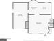 Main floor plan, including the kitchen, living room, dining room, entry, and garage at 2730 Pine Log Way, Buford, GA 30519