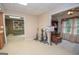 Basement with multiple rooms and living spaces, offering potential for diverse uses and customization at 215 Barrington Grange Dr, Sharpsburg, GA 30277