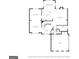 Detailed floorplan showcasing the layout of the main level with kitchen, living room, and garage at 215 Barrington Grange Dr, Sharpsburg, GA 30277
