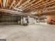 Unfinished basement with exposed ceilings, ready for personalization and upgrades at 95 Fern Ct, Stockbridge, GA 30281