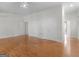Hardwood floors, closets, and a partial view of attached bathroom at 95 Fern Ct, Stockbridge, GA 30281
