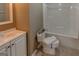 Bathroom with white vanity and an unfinished toilet at 135 Magnolia Dr, Oxford, GA 30054