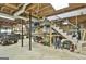 Unfinished basement featuring exposed ceiling and concrete floor at 180 Willow Lake Ln, Sharpsburg, GA 30277