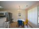 Bright dining area with stainless steel appliances, and modern decor at 4511 Ravenwood Pl # 70, Union City, GA 30291