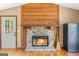 A stone fireplace at 3725 Concord Rd, Newborn, GA 30056