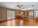 Bright kitchen with stainless appliances, hardwood floors, and a breakfast bar at 3725 Concord Rd, Newborn, GA 30056