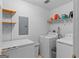 Spacious laundry room with washer, dryer, and freezer at 3725 Concord Rd, Newborn, GA 30056