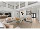 Spacious living room with a modern design aesthetic and lots of natural light at 980 Temple Draketown Rd, Temple, GA 30179