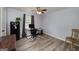 Bedroom with a functional desk, computer, and natural light for working at home at 40 Salem Ct, Mcdonough, GA 30252