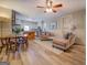 Inviting living room and dining area with hardwood floors and ample natural light at 3170 Butler Se Ave, Covington, GA 30014
