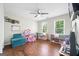 Spacious playroom with hardwood floors and plenty of storage, perfect for  at 1130 S Rudder Rd, Cumming, GA 30041