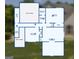 Floor plan of the home's second floor, illustrating the layout of bedrooms, bathrooms, and closet spaces at 115 Roscommon Ct, Tyrone, GA 30290