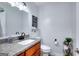 Stylish bathroom with granite countertop, ample storage, and modern fixtures for comfort at 1621 Dixie Rd, Covington, GA 30014